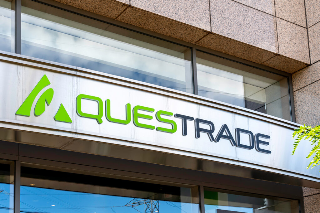 toronto,,ontario,,canada, ,july,31,,2019:,sign,of,questrade