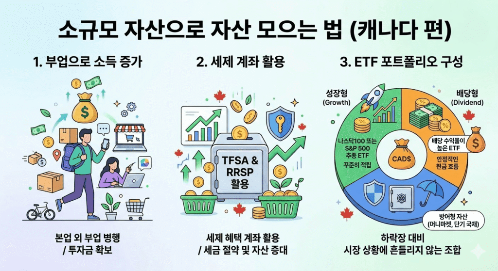 미국 배당주 투자 기초, etf 포트폴리오 (성장형, 배당형, 방어형)
